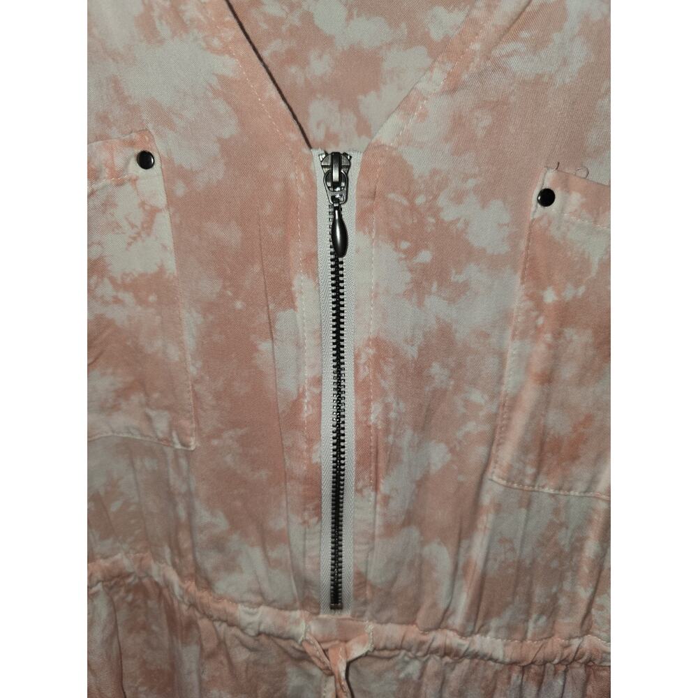 Torrid 1x Pink And White Tie-dye Dress - Picture 4 of 7